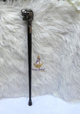 Black Lion Head Walking Stick Cane Walking For Gentlemen Male |Ceremonial Walking Cane