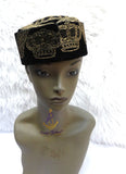 Quality Black Velvet Igbo Men Male Cap Isiagu Traditional Chieftaincy Hat