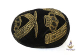 Quality Black Velvet Igbo Men Male Cap Isiagu Traditional Chieftaincy Hat