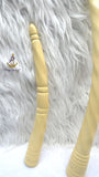 Chief Elephant Tusk Replica – African Traditional Igbo Nigerian Edo Delta Odu Hand-Held Nze/Ozo Staff