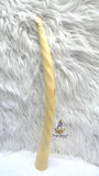 Chief Elephant Tusk Replica – African Traditional Igbo Nigerian Edo Delta Odu Hand-Held Nze/Ozo Staff