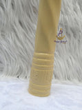 Chief Elephant Tusk Replica – African Traditional Igbo Nigerian Edo Delta Odu Hand-Held Nze/Ozo Staff