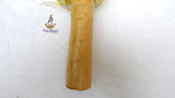 Yellow Nigeria African Shekere A Traditional African Percussion Instrument