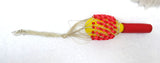 Small Yellow Purple Green Mix Orange Nigeria Shekere A Traditional African Percussion Instrument