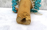 Blue Mixed Orange Nigeria Shekere A Traditional African Percussion Instrument