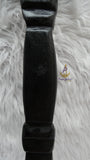 Black Elephant Walking Stick, Carved Ceremonial Cane | African-Inspired Staff Wedding Groom Staff |Ceremonial Walking Cane