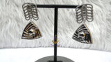 Silver Plated Dangling Statement Earrings| Wedding Jewellery Great as Gift