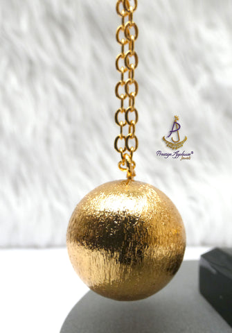 Elongated Italian Gold Plated Earring Jewellery - Stunning Earrings for Special Occasion