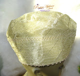 Orange Gold Purple Gold Men Aso Oke Groom Fila Cap Hat UK Dispatch