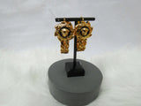 18k Gold Inspired Bold Party Celebrant earring Jewellery UK Dispatch Great as Gift