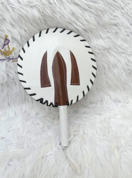 PrestigeApplause Chief father & Son Cultural Attire Groom Handfan Odogwu Igbo handfan Igbo Wedding Africa Nigeria PrestigeApplause Jewels