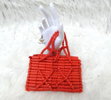 PrestigeApplause Nigerian Edo Igbo Delta Ibo Coral Beaded Bridal Top Blouse For Traditional Wedding Accessories PrestigeApplause Jewels