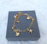 PrestigeApplause Women’s Fashion Charm Bracelet | Elegant Jewelry Gift for Her Bangle Bracelet