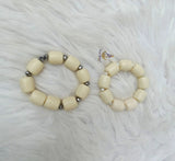 Off White Women's Men Bracelet Groom Celebrant Jewellery For Traditional Ceremonies PrestigeApplause Jewels