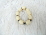 Off White Women's Men Bracelet Groom Celebrant Jewellery For Traditional Ceremonies PrestigeApplause Jewels