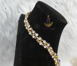 Sparkling Multi Colour Gold Costume Fashion Party Wedding Necklace Earring Bracelet Jewellery Set Great as Gift PrestigeApplause Jewels