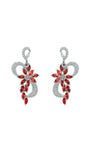 Red Cocktail Party Earring Jewellery - PrestigeApplause Jewels 