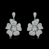 Beautiful Silver Cocktail Party Earring Jewellery For Ladies