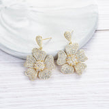 Beautiful Silver Cocktail Party Earring Jewellery For Ladies - PrestigeApplause Jewels 