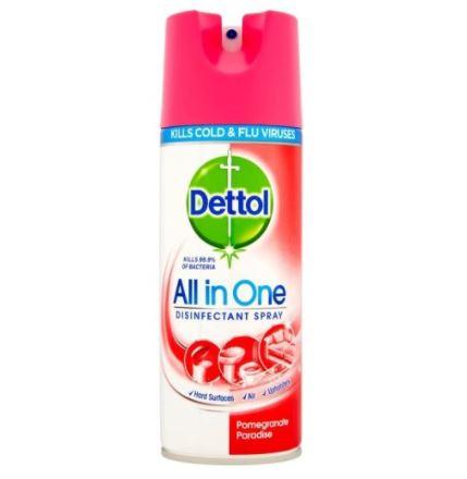 Dettol All In One Pomegranate Paradise Disinfectant Spray - 400ml