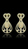 Gold Beautiful Cubic Zirconia Earring Jewellery