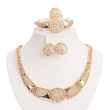 Gold plated jewellery set UK