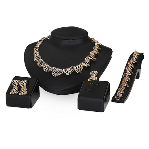 Stylish African gold plated vintage Jewellery Set