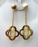 Extra Long 3D Beautiful Design African Party Earring Jewellery Gift