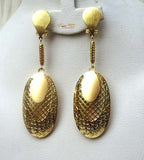 Long Gold Color Party Earring Jewellery Gift