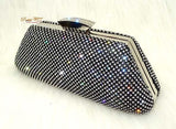 Beautiful Classy Gold Silver Black Clutch Party Clutch Evening Party Cocktail Wedding Bridal Purse