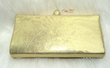 Classy Gold Party Wedding Cocktail Rhinestone Clutch Evening Party Purse