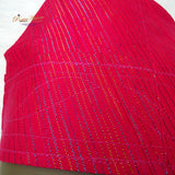 Hot Pink Multi color New New Design Aso Oke African Nigerian Gele Ipele Men Fila Cap Veil Bridal Instock UK Delivery