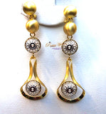 Extra Long Gold Plated Earring Jewellery for Ladies