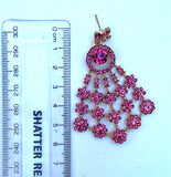 Sale Clearance Pink Earring Jewellery for Ladies