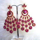 Sale Clearance Pink Earring Jewellery for Ladies