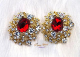 Big Clip-on Stud Earring Jewellery - PrestigeApplause Jewels 