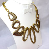 Retro Style Vintage Gold Color Necklace Jewellery