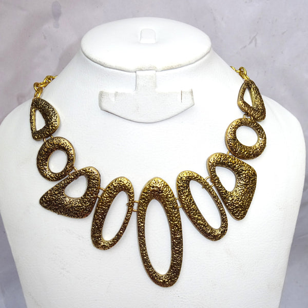 Retro Style Vintage Gold Color Necklace Jewellery