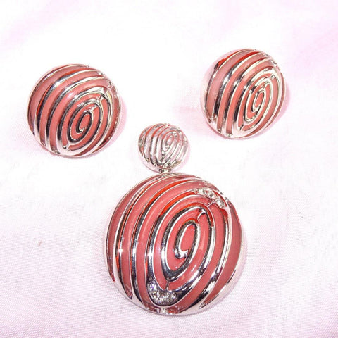 Beautiful Silver Plated Earring and Pendant New Fashion Fashion Earring