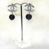 Popular Detailed Black Pearl Beautiful Earring Prom Cocktail Bride Bridemaids Jewellery Gift for Ladies - PrestigeApplause Jewels 