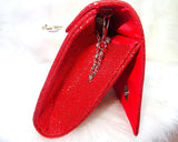 Red Elegant Fashionable Stylish Designer Casual Hand clutch Hand purse Wedding Purse Party Wear Hand Clutch - PrestigeApplause Jewels 
