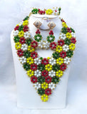 PrestigeApplause Customised Mixed Tones Customised Design Bead Wedding Party Jewellery Set - PrestigeApplause Jewels 