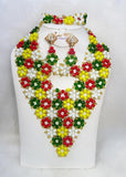 PrestigeApplause Customised Mixed Tones Customised Design Bead Wedding Party Jewellery Set