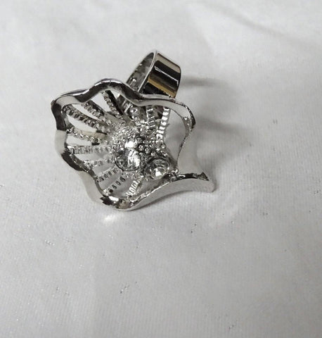 Beautiful Design Silver Wedding Party Necklace Jewellery Set - PrestigeApplause Jewels 