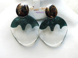 Teal Green Fashion Earring Jewellery - PrestigeApplause Jewels 