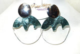 Teal Green Fashion Earring Jewellery - PrestigeApplause Jewels 