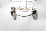 Prestigeapplause Sterling Silver Open Circle Stud Earrings, Silver, Delicate and Dainty Geometric Jewellery - PrestigeApplause Jewels 