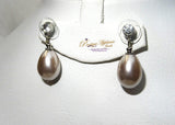 Sterling Gold Pearl and Stud Earrings For Women/Bridal jewellery - PrestigeApplause Jewels 