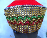 African Igbo traditional Wedding Cap For Chief Titled Men - PrestigeApplause Jewels 