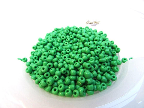 African/Nigerian OPAQUE JADE GREEN SEED BEADS TUBE 8/0 Round Crystal Bugle Beads/Small Crystal Bugle Beads/Very high Quality Beads Jewellery Making - PrestigeApplause Jewels 